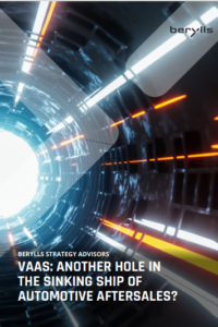 VaaS: Another hole in the sinking ship in automotive aftersales?